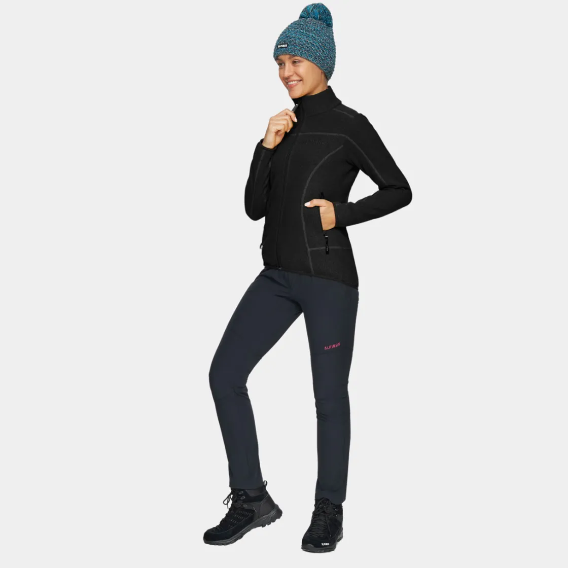 Bluza polarowa damska Elvenes<Alpinus Sale