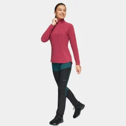 Bluza polarowa damska 1/3 zip Lucania<Alpinus