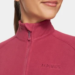 Bluza polarowa damska 1/3 zip Lucania<Alpinus
