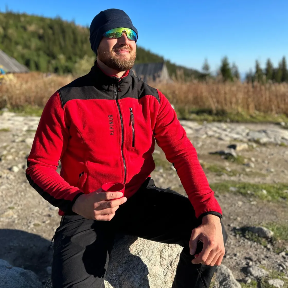 Bluza polarowa męska Caen 200<Alpinus Sale