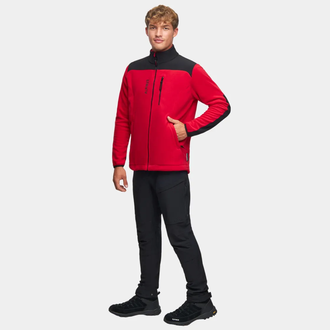 Bluza polarowa męska Caen 200<Alpinus Sale