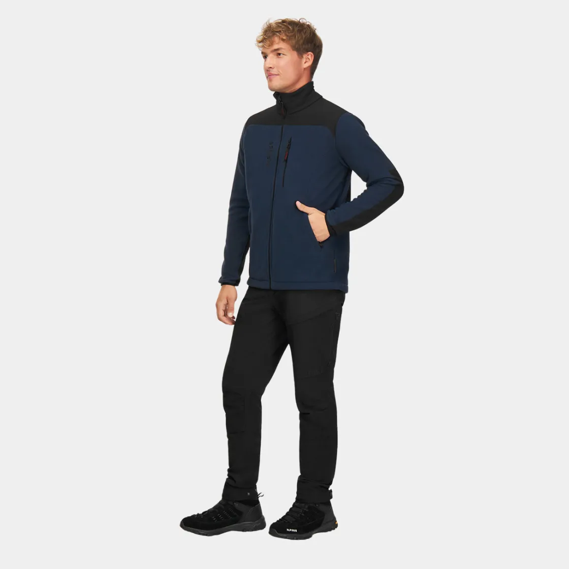 Bluza polarowa męska Caen 200<Alpinus Hot