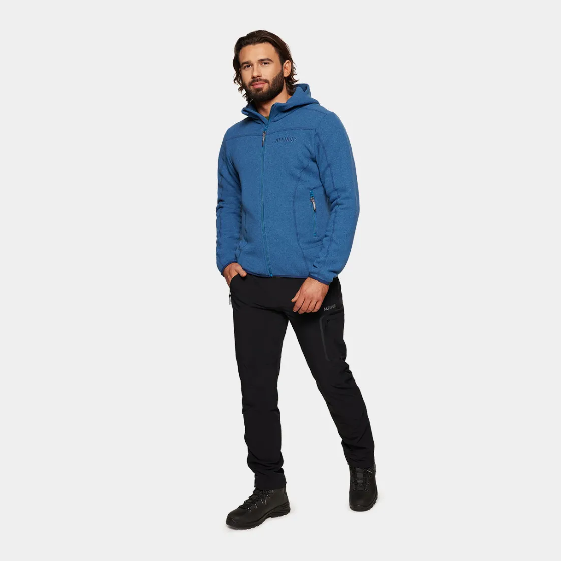 Bluza polarowa męska Barbiano 200<Alpinus