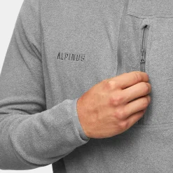Bluza polarowa męska Kerkis 100 1/3 zipper<Alpinus Best