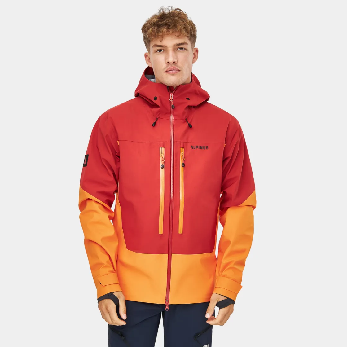 Kurtka męska hardshell 3-warstwowa Besso<Alpinus Online