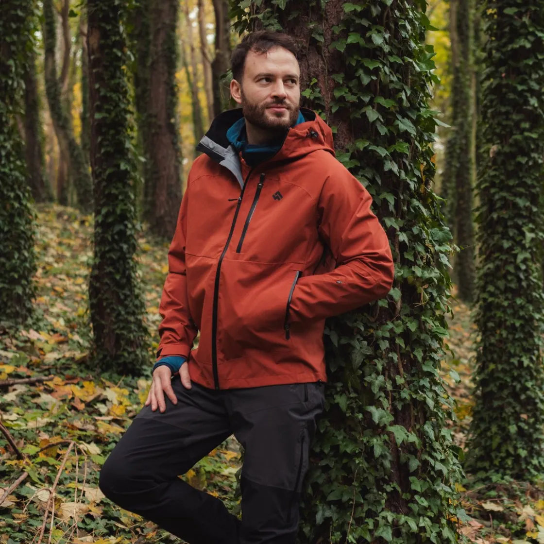Kurtka męska hardshell 3-warstwowa Gedu<Alpinus Hot