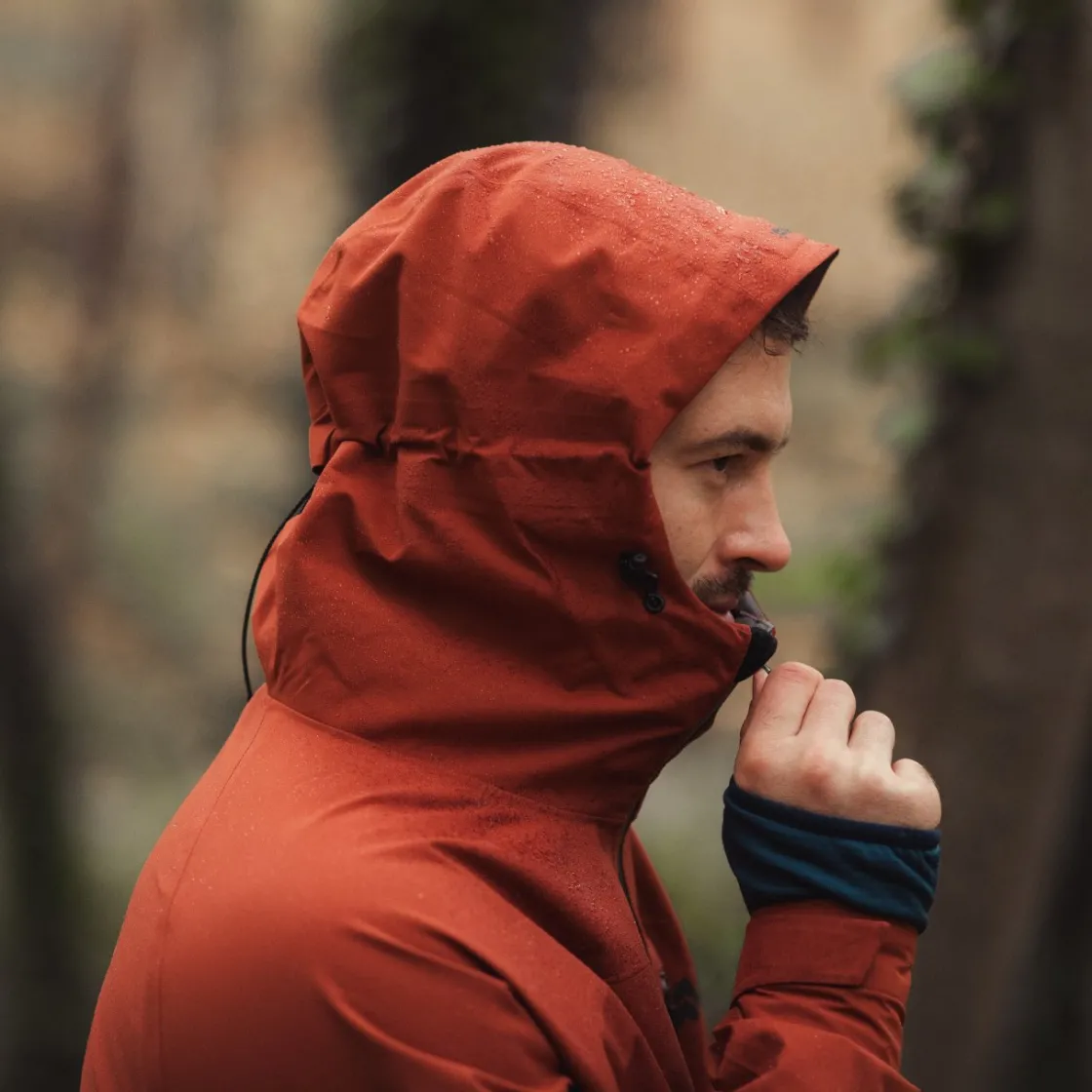 Kurtka męska hardshell 3-warstwowa Gedu<Alpinus Hot
