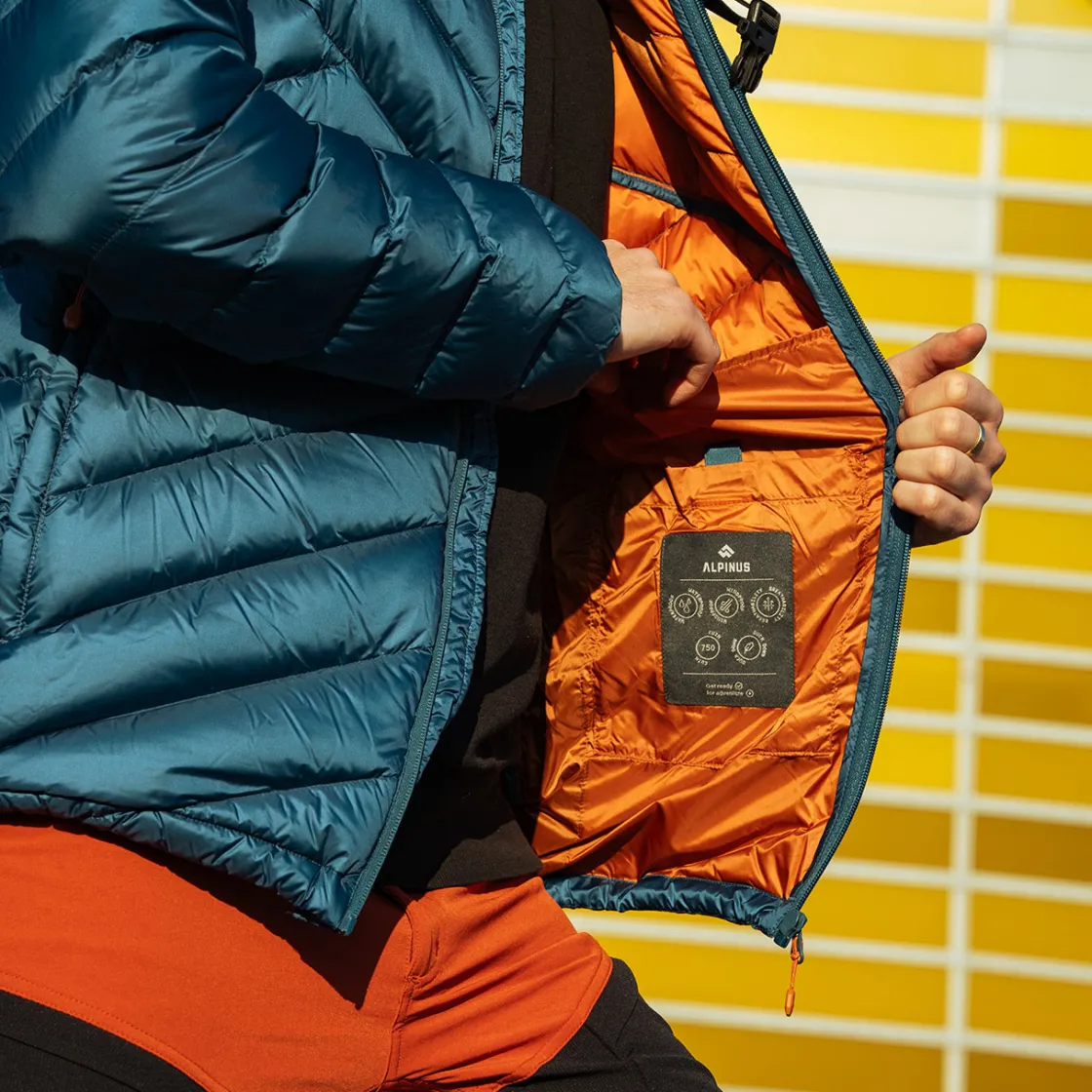 Kurtka męska puchowa Oronaye<Alpinus Discount