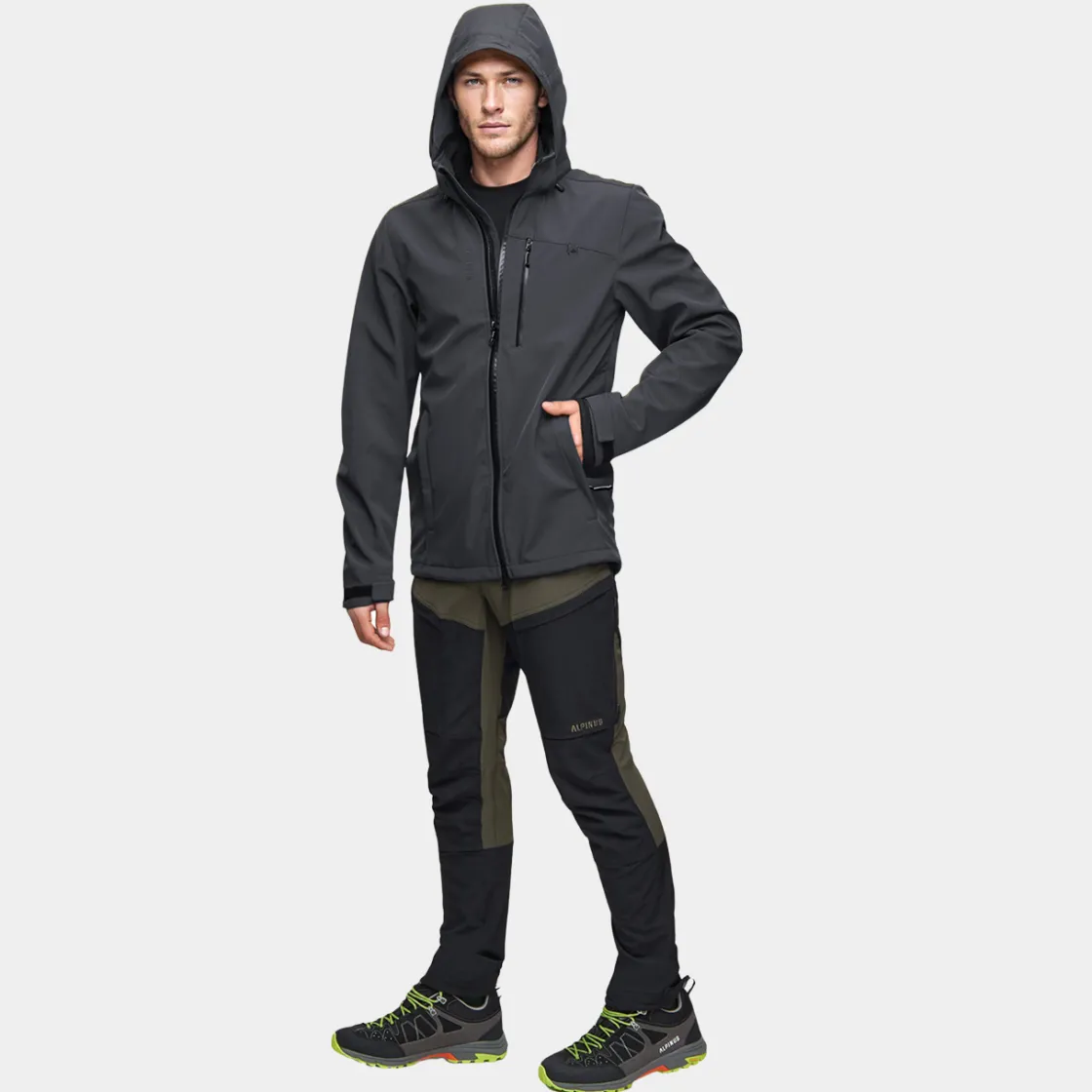Kurtka męska softshell Roignais<Alpinus