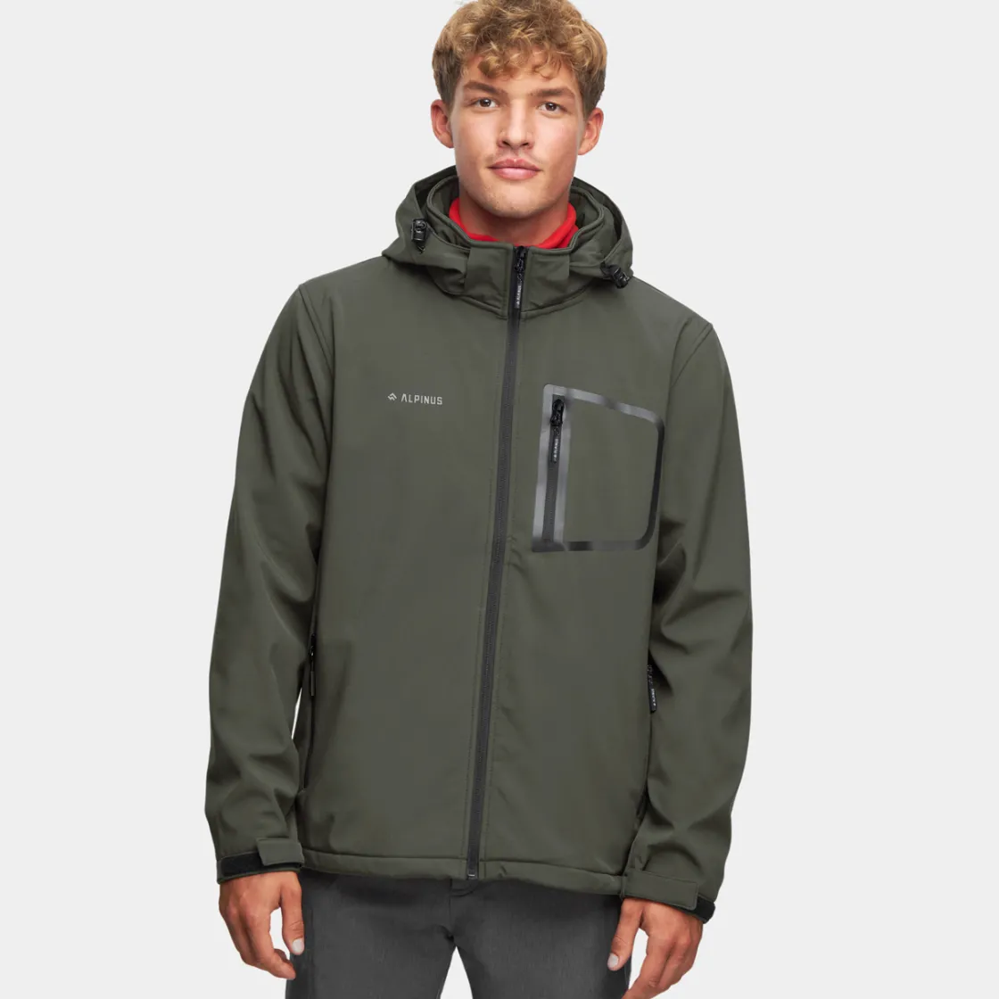 Kurtka męska Softshell Stenshuvud<Alpinus