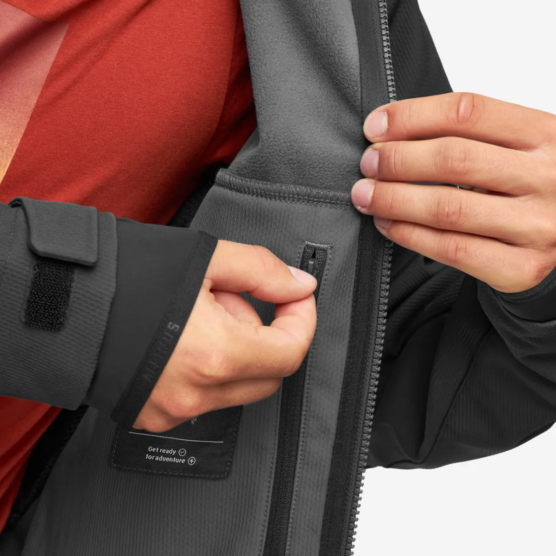 Kurtka męska softshell Pelat<Alpinus Sale