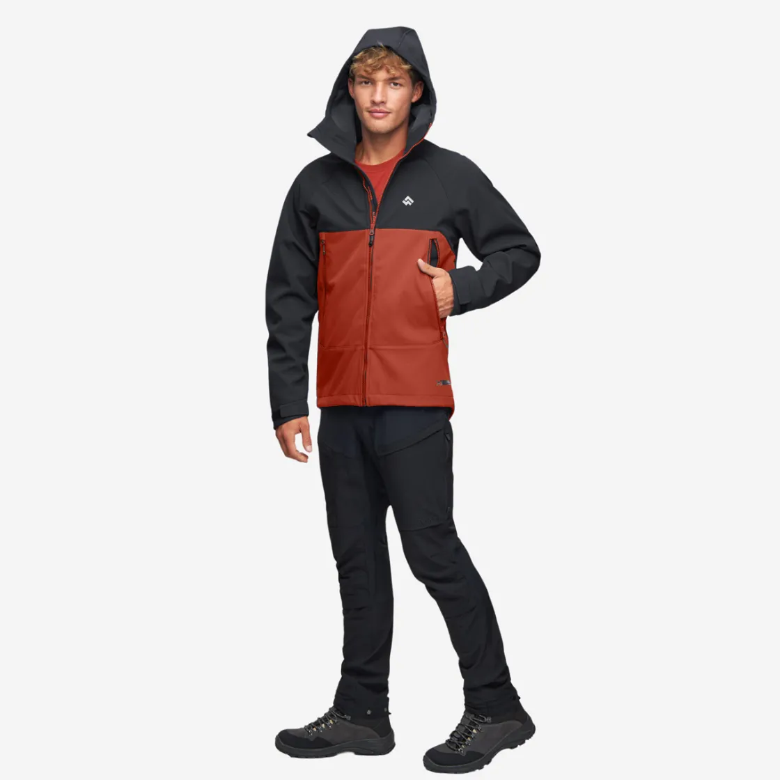 Kurtka męska softshell Pelat<Alpinus Online