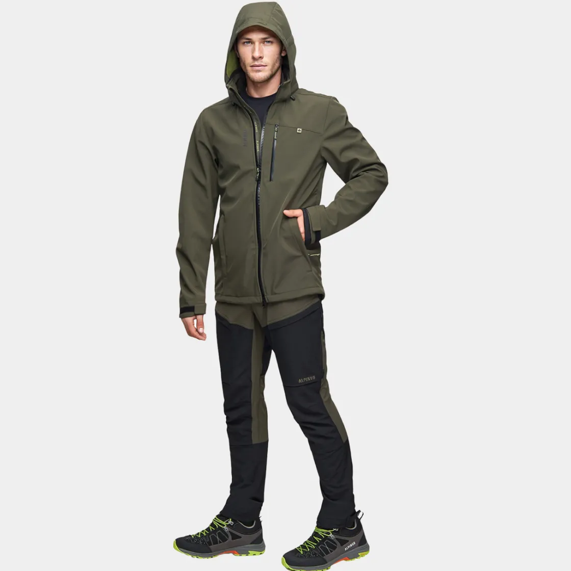 Kurtka męska softshell Roignais<Alpinus Outlet