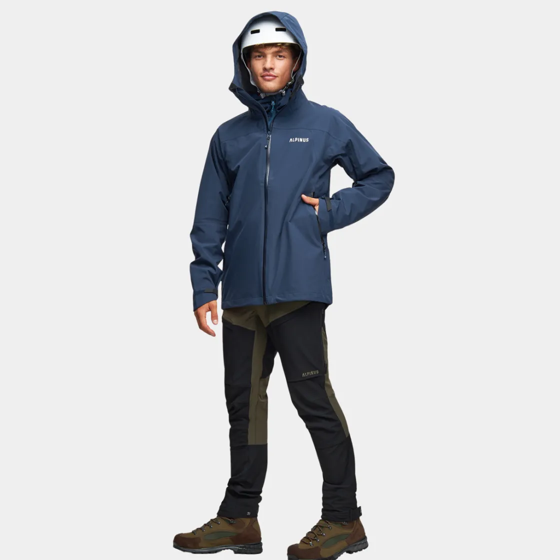 Kurtka męska 3-warstwowa Collarada<Alpinus Sale