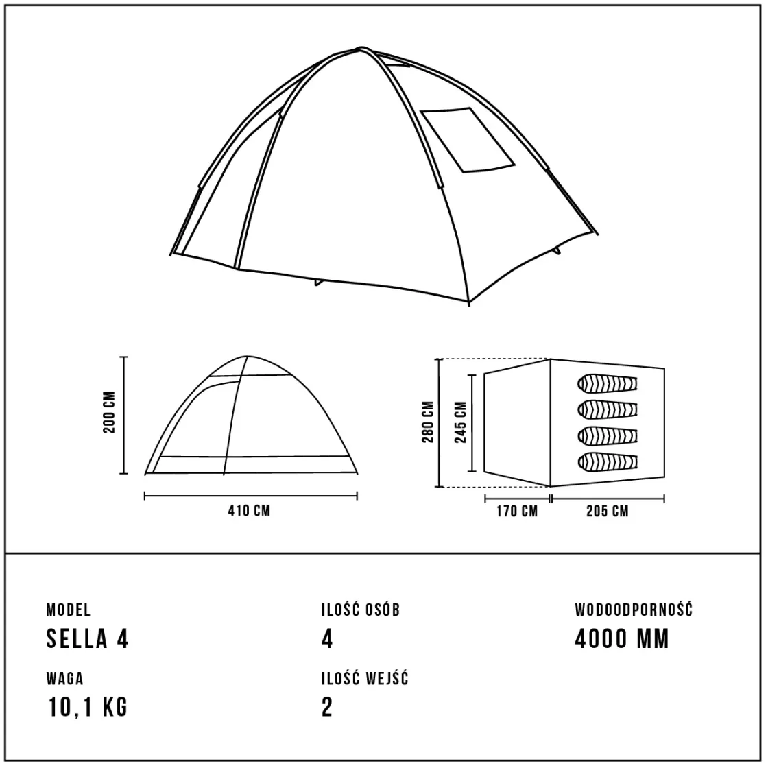 Namiot Sella<Alpinus New