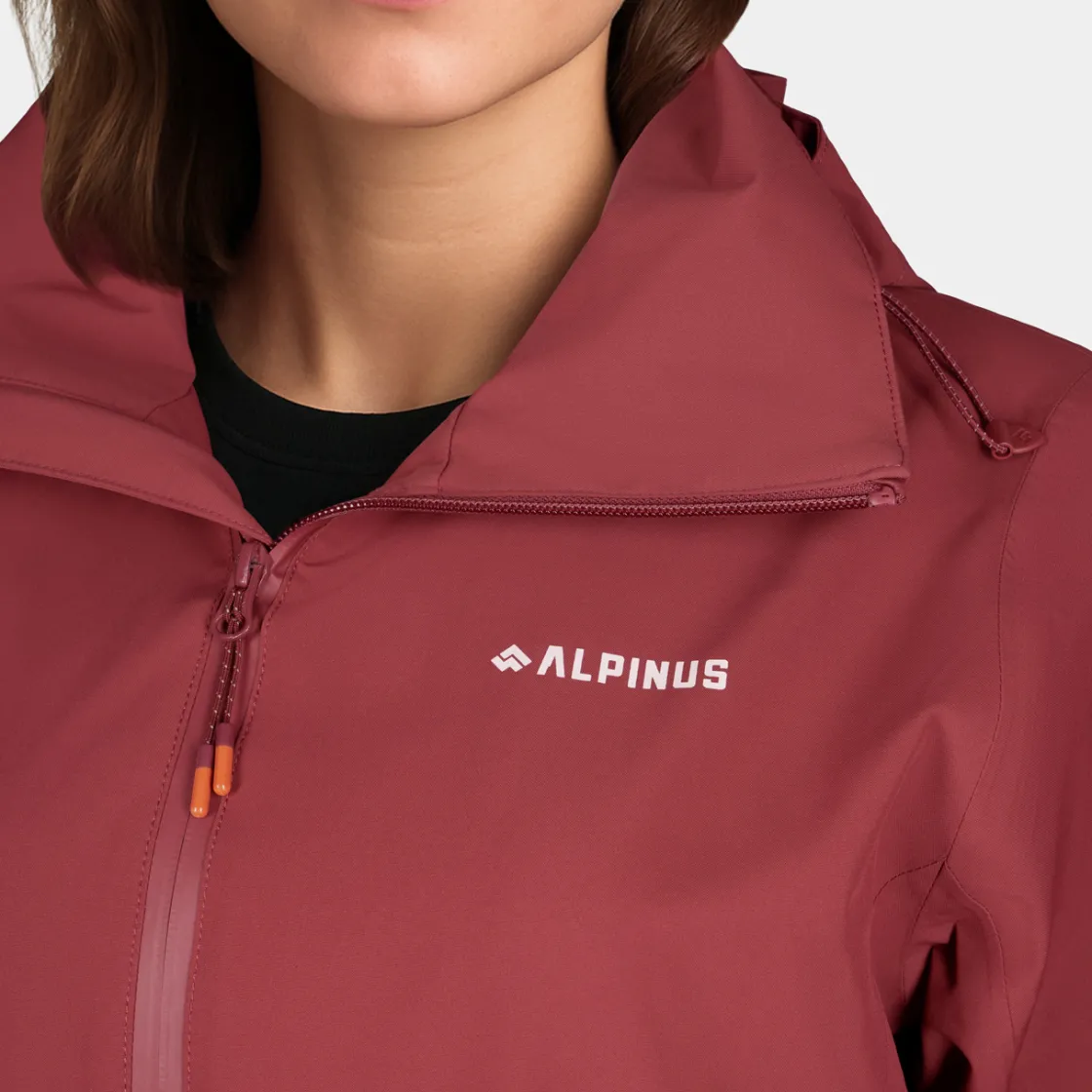 Płaszcz damski przeciwdeszczowy Urmia<Alpinus Clearance