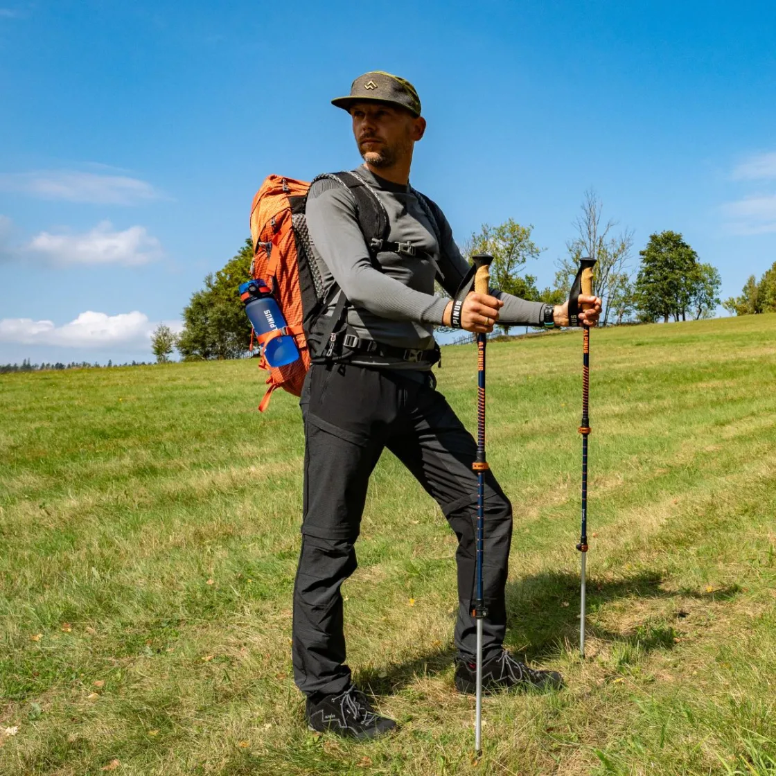 Spodnie trekkingowe męskie Zip-off Gisarak<Alpinus Clearance