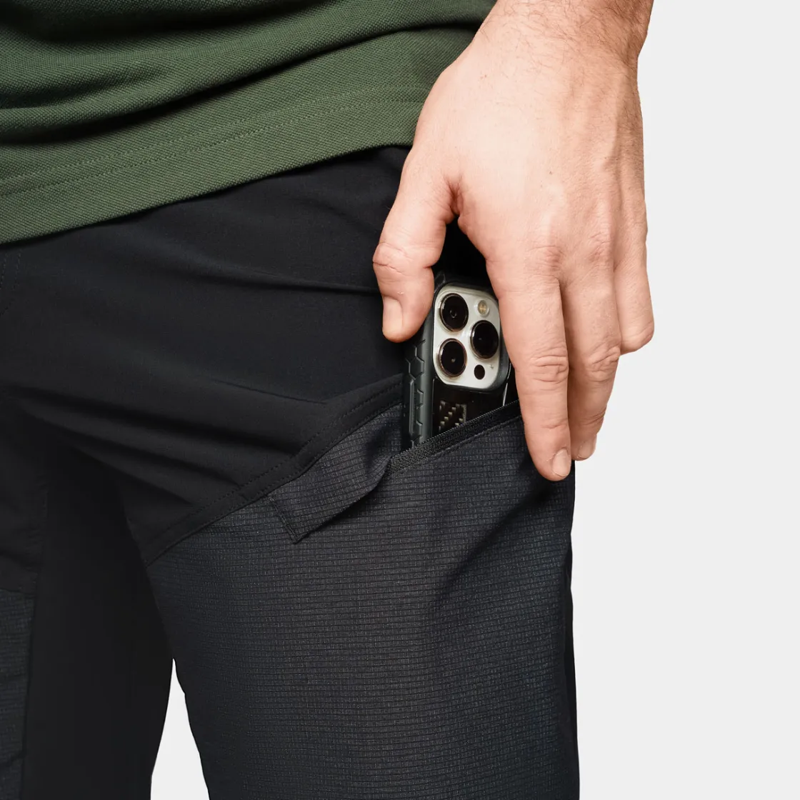 Spodnie trekkingowe męskie Zip-off Gisarak<Alpinus Clearance