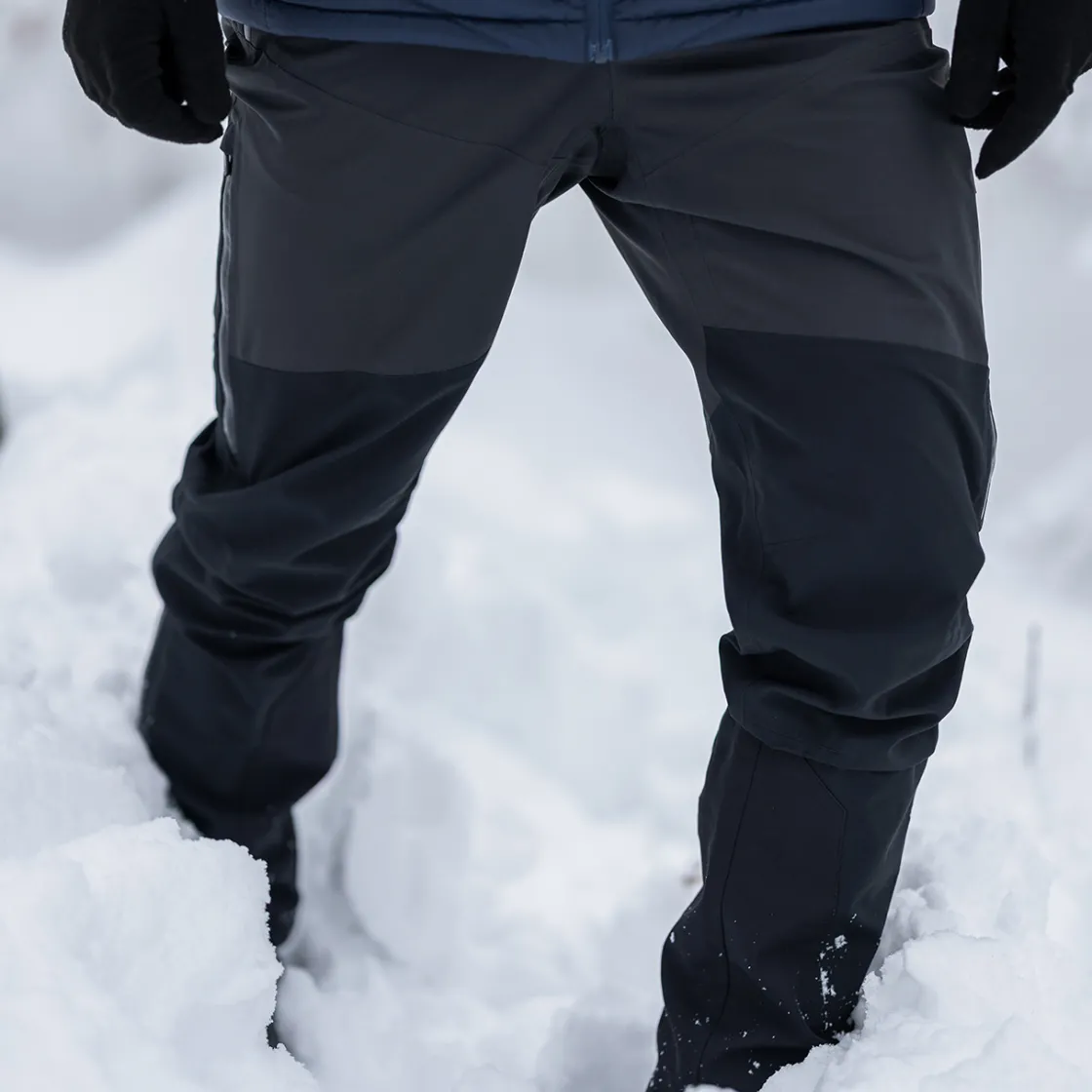 Spodnie trekkingowe męskie membrana Gomtu<Alpinus